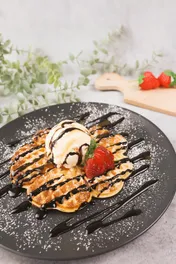 9am Cafe - Waffle
